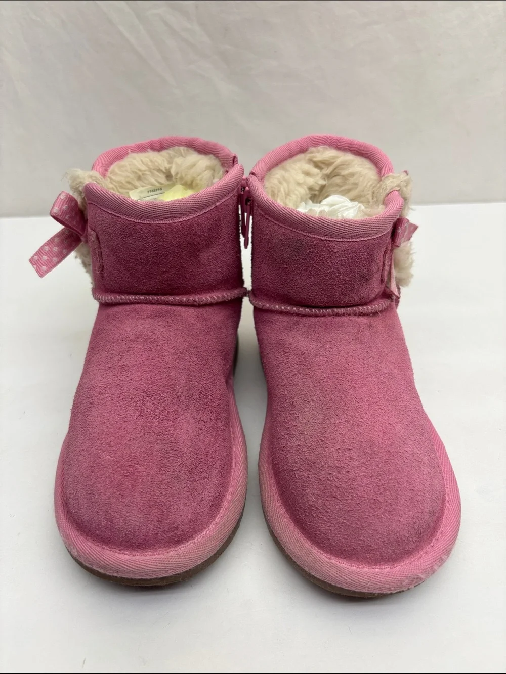 Koolaburra by Ugg bow and zipper boots for toddler girl SZ 10, box 4